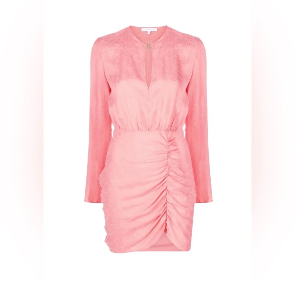 Patrizia Pepe ruched-front mini dress - Picture 4 of 7